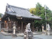 大祭を待つ、三島神社・・・