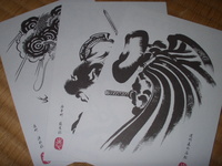 森のまつり　お祭り絵はがき
