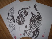 森のまつり　お祭り絵はがき