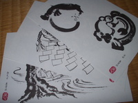 森のまつり　お祭り絵はがき