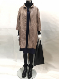 GRACE CLUBのラムレザーコート☆コーディネイトご紹介☆