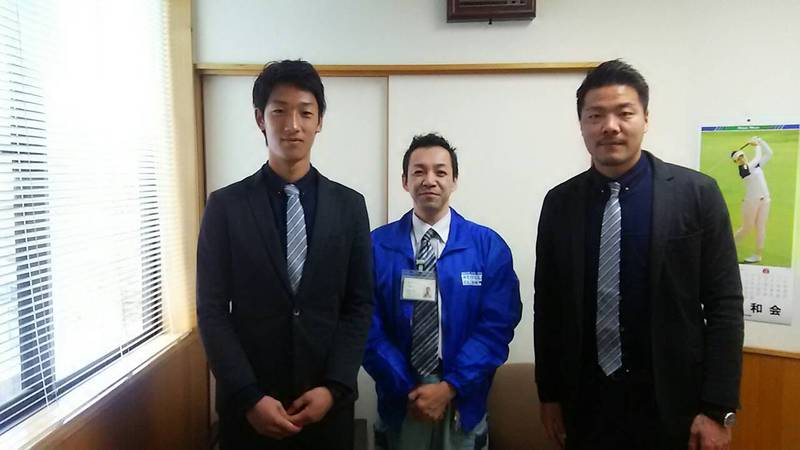 ジュビロの選手来社