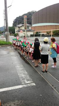 ちいさな見学者
