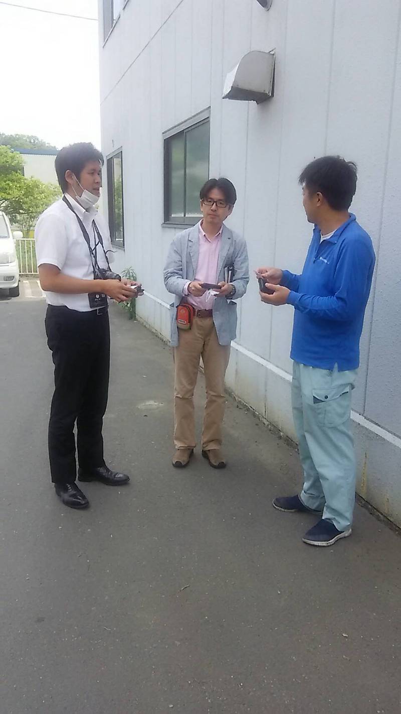 先日、はまぞう様が工場見学に見えました。