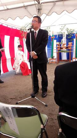 袋井工場　祈願祭