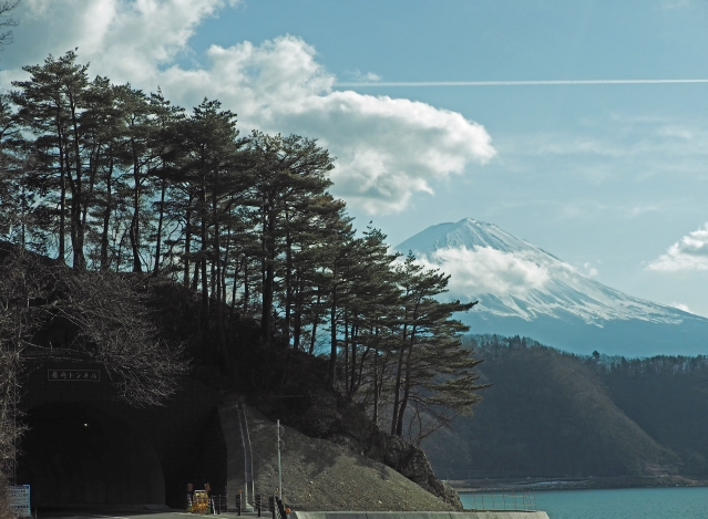 2017年2月8日の富士山　　ドライブの合間・・・