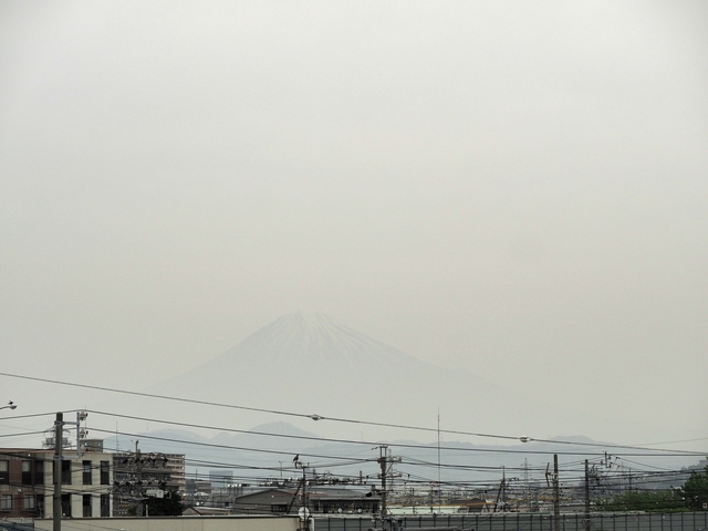 2017年5月9日の富士山　　自宅