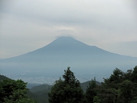 2017年9月20日の富士山　金丸山周辺