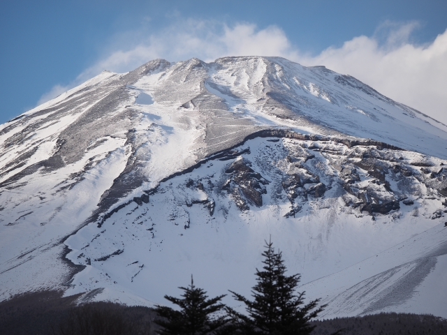 2018年2月8日　富士山スカイライン・水ヶ塚駐車場