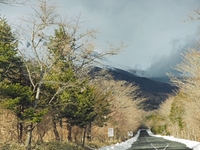 2018年2月8日　富士山スカイライン・水ヶ塚駐車場