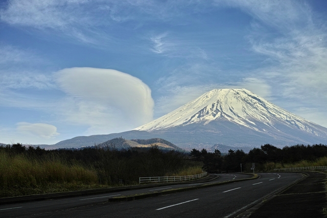 2018年3月15日の富士山　　富士ヶ嶺