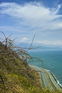 2018年3月15日の富士山　　さった峠