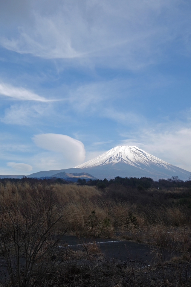 2018年3月15日の富士山　　富士ヶ嶺