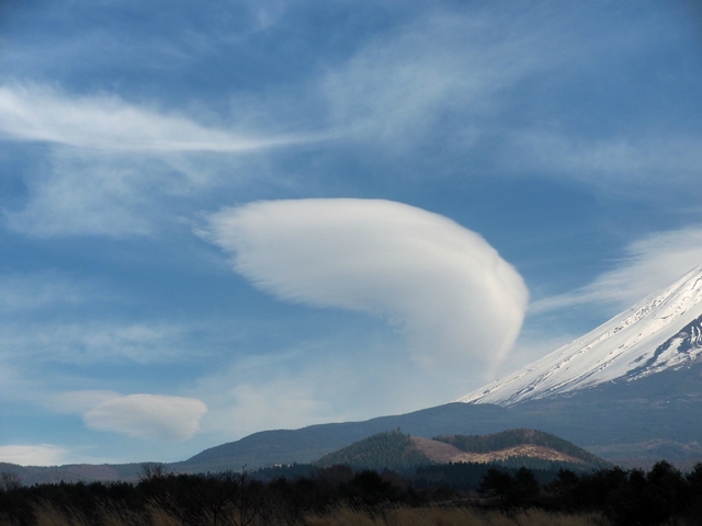 2018年3月15日の富士山　　富士ヶ嶺