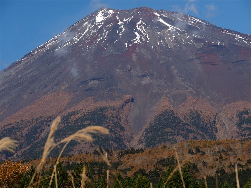 2019年11月6日の富士山　　西臼塚