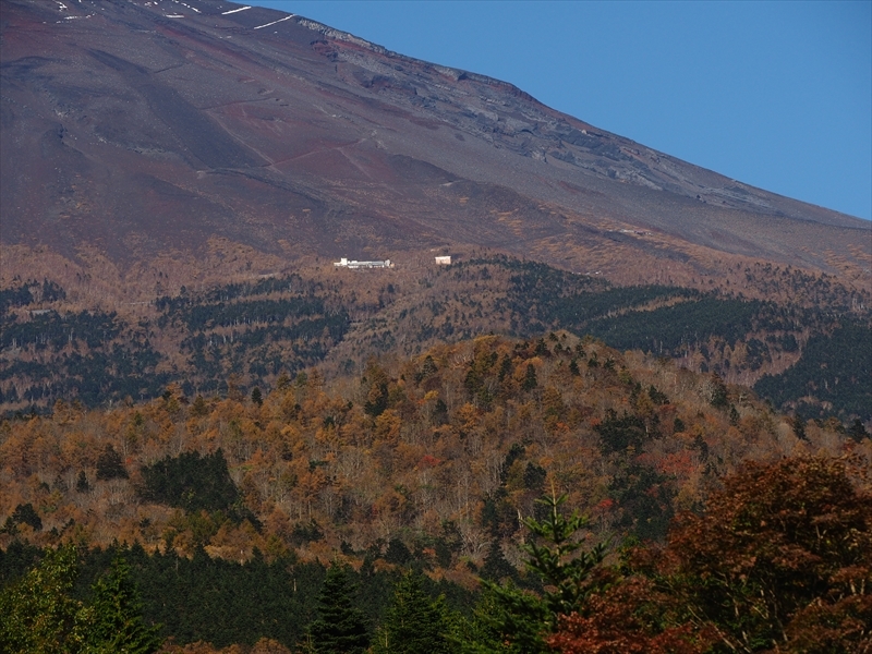 2019年11月6日の富士山　　西臼塚