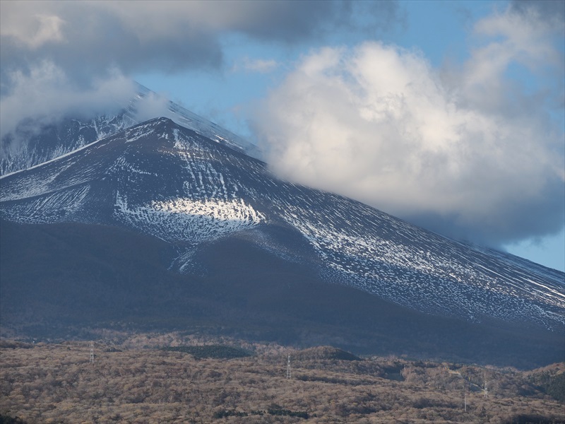 2022年10月26日の富士山　　　十里木高原展望台