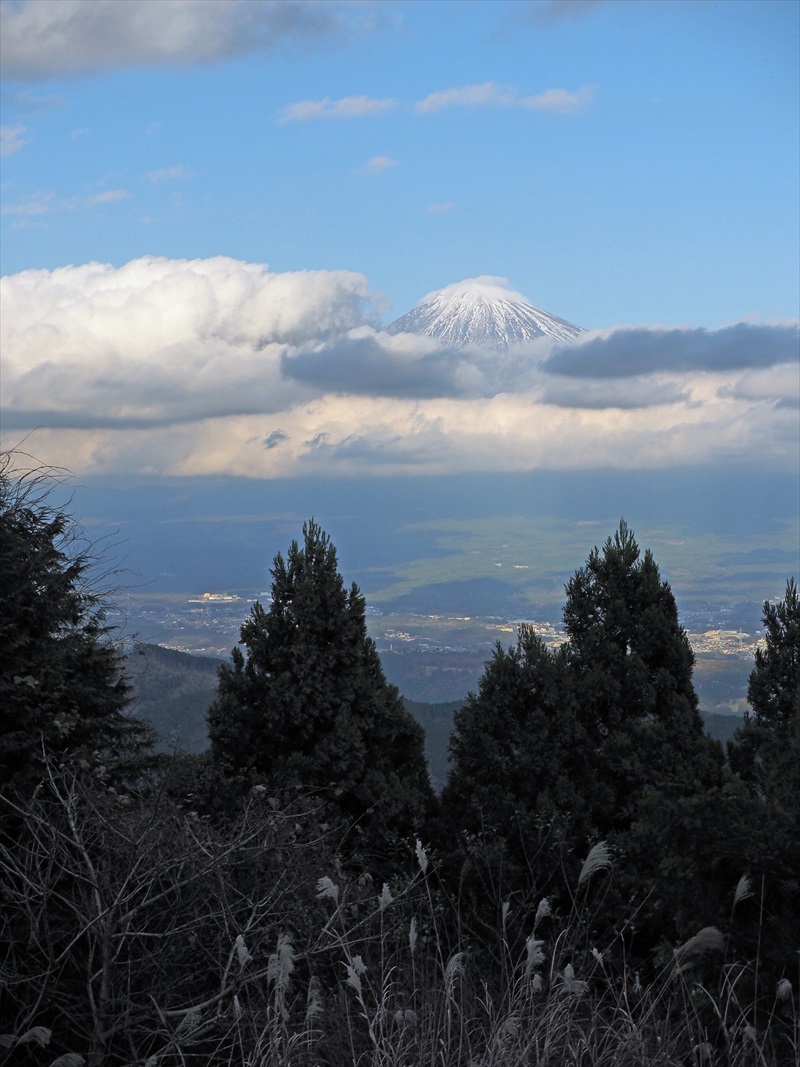 2022年12月9日の富士山　　　白鳥山