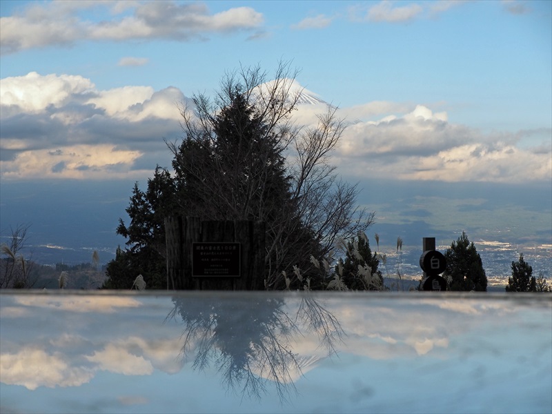 2022年12月9日の富士山　　　白鳥山