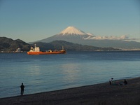 2023年11月13日の富士山　　　三保