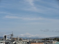 2024年2月20日の富士山　　　自宅