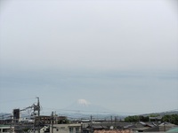 2024年4月20日の富士山　　　自宅