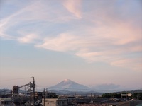 2024年4月25日の富士山　　　自宅
