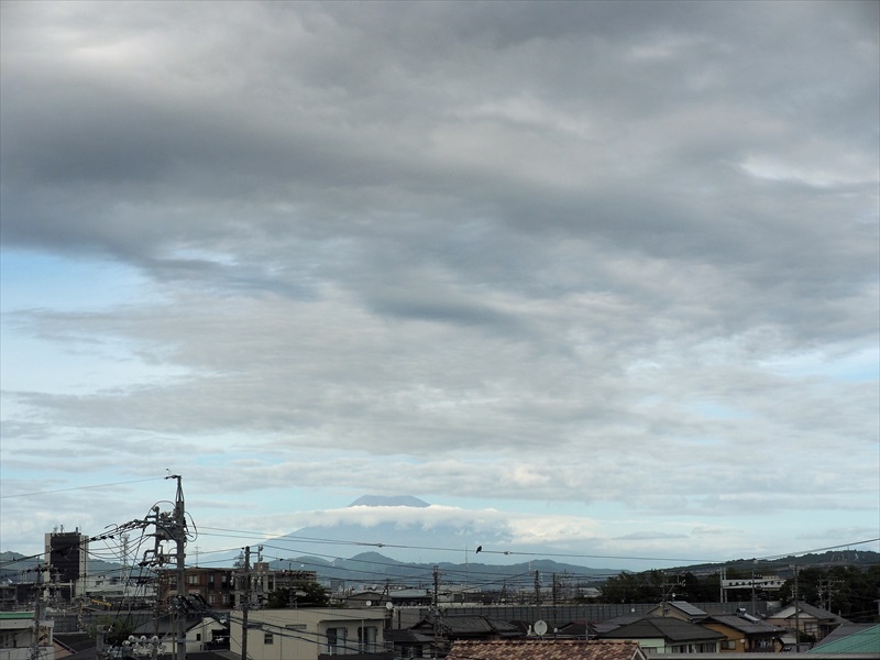 2024年10月22日の富士山　　　自宅