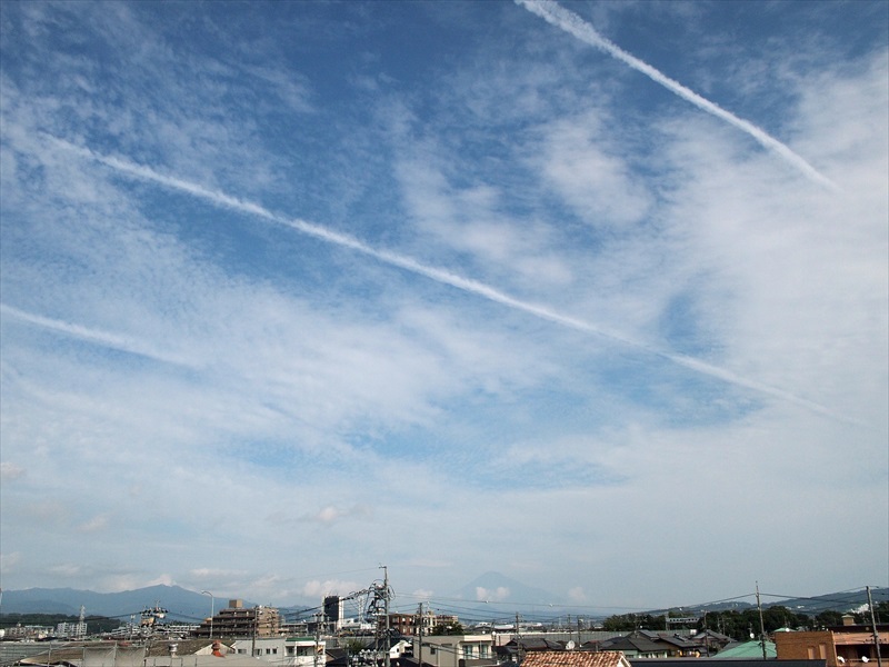 2024年10月24日の富士山　　　自宅