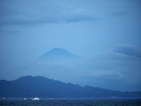 2024年10月25日の富士山　　　三保