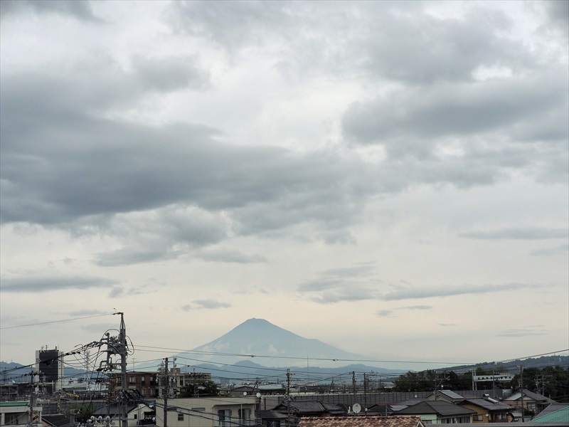 2024年10月26日の富士山　　　自宅