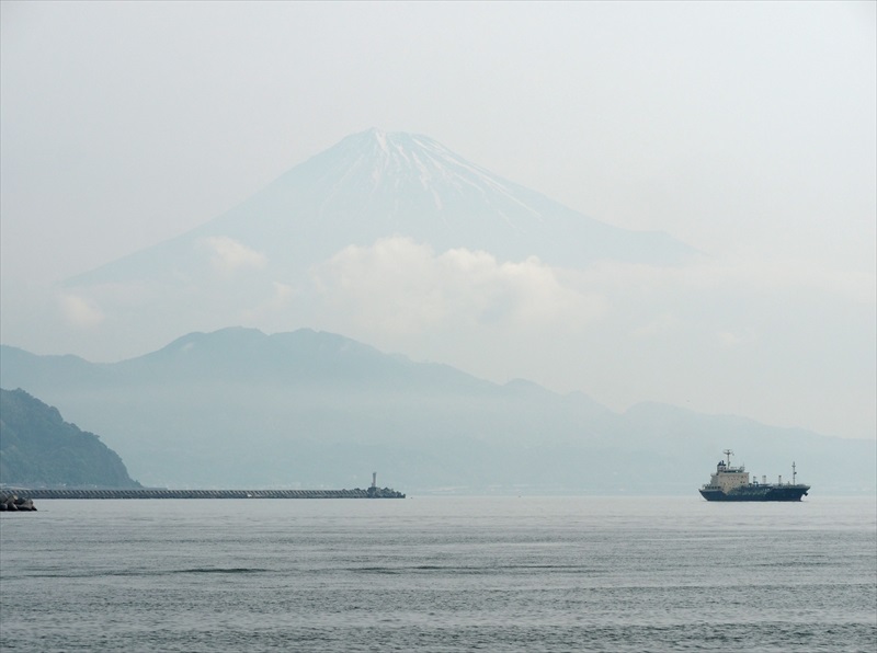 2025年5月16日の富士山　　三保