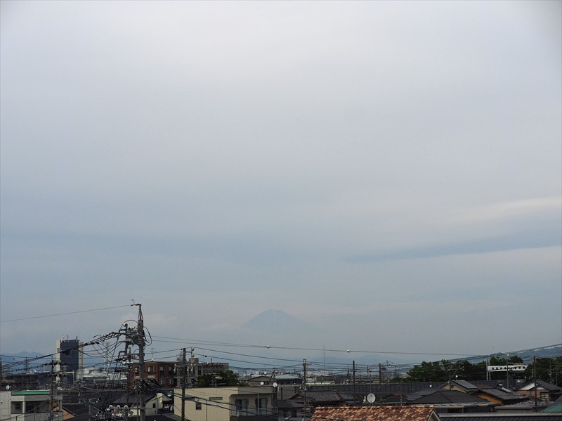 2025年5月18日の富士山　　　自宅