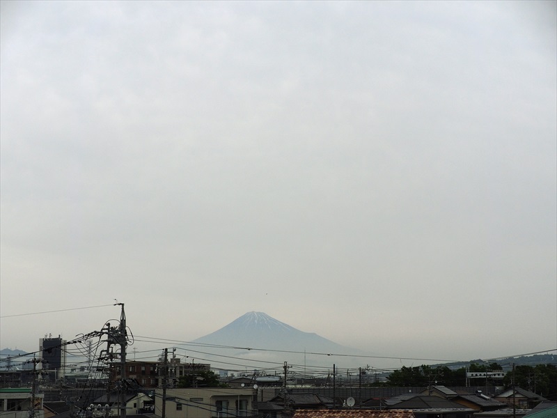 2025年5月19日の富士山　　　自宅