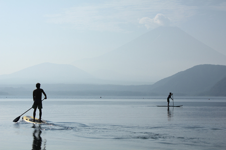 本栖湖 SUP