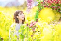伊良湖菜の花ガーデンポートレート 2022/03/21 20:17:00