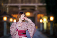 夜間着物撮影 2021/12/26 10:25:00