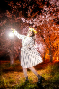 夜桜ポートレート静岡県 2022/04/05 10:05:00