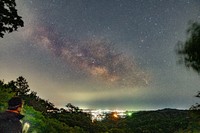 コンデジで天の川撮影 2021/05/15 10:05:00
