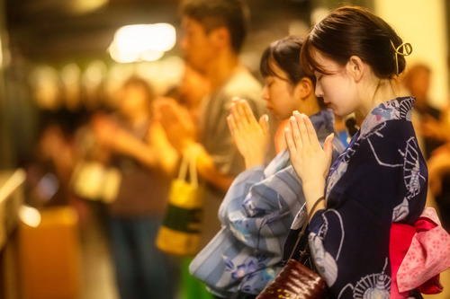 浴衣ポートレート 万灯祭