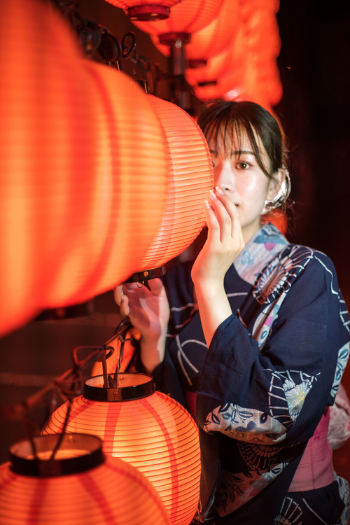 浴衣ポートレート