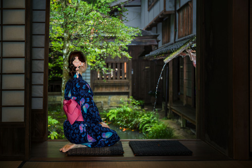 浴衣ポートレート