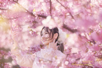 河津桜ポートレート 静岡県 2023/03/15 15:05:00