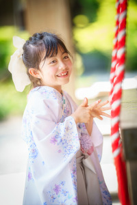 袴で小國神社参拝 2023/06/05 21:10:00