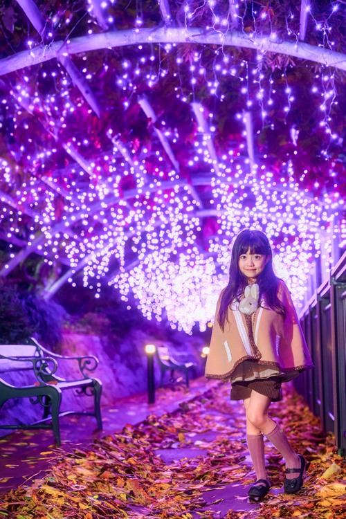 イルミネーションポートレート