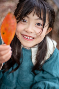 子供ポートレート撮影 紅葉 2022/12/10 09:18:00