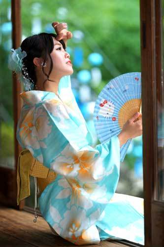 浴衣ポートレート