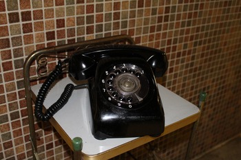 黒電話　（600-A2　601-A2　内線用？　古い昭和レトロ雑貨