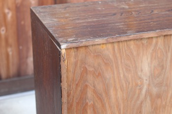 素敵な木製本箱　（昭和レトロ家具・古い本棚・古道具・アンティーク家具）
