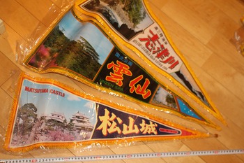 Yahoo!オークション - 昭和レトロ 観光ペナント 三角ペナント ご